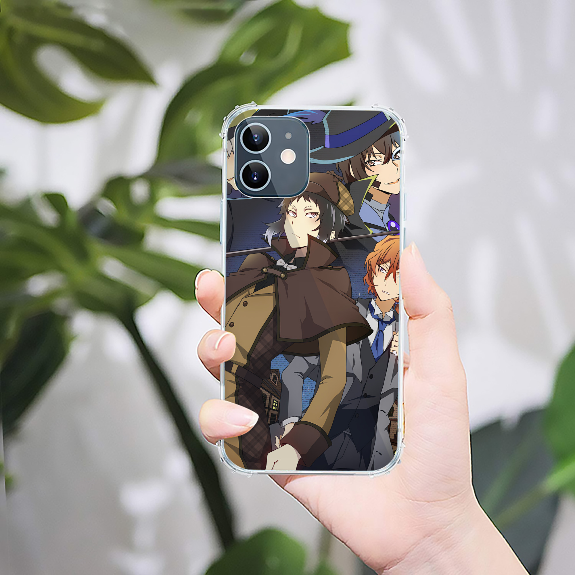 文豪ストレイドッグス Bungo Stray Dogs 【iPhone 12シリーズ対応】透明スマホケース（クリアソフトケース）